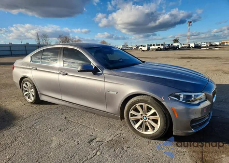 2014 BMW 528 I z USA, uszkodzony, nr VIN WBA5A5C55ED510817